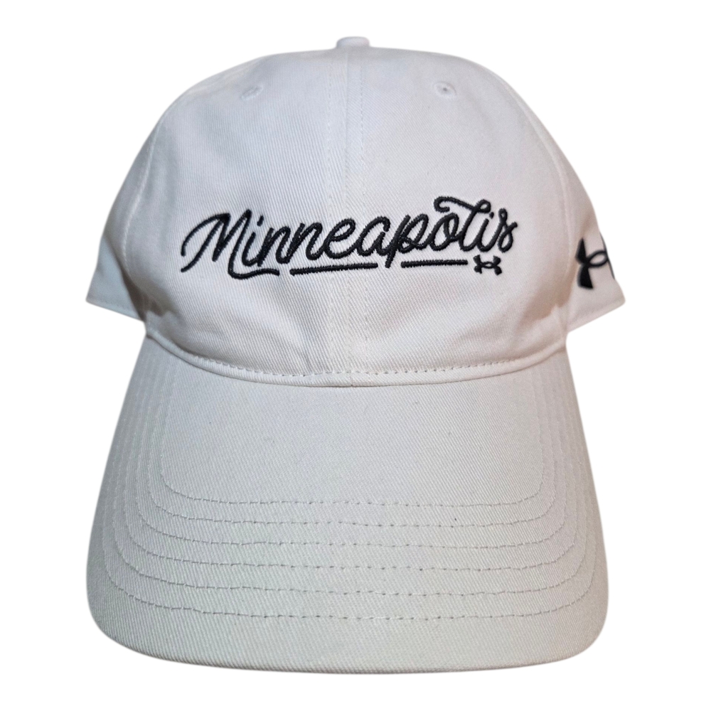 Under Armour White Minneapolis Cap
